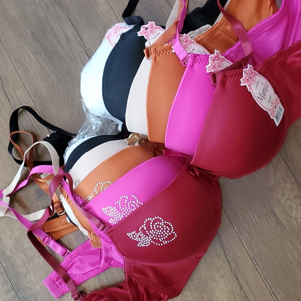 New mamia bras 6 sets